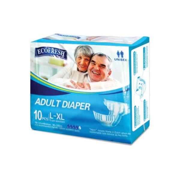 Ecofresh Adult Diaper (Belt) – L/XL (10 pcs)